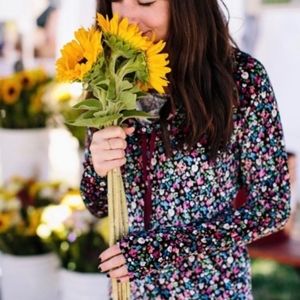 Betabrand Velvet Cowl Neck Tunic